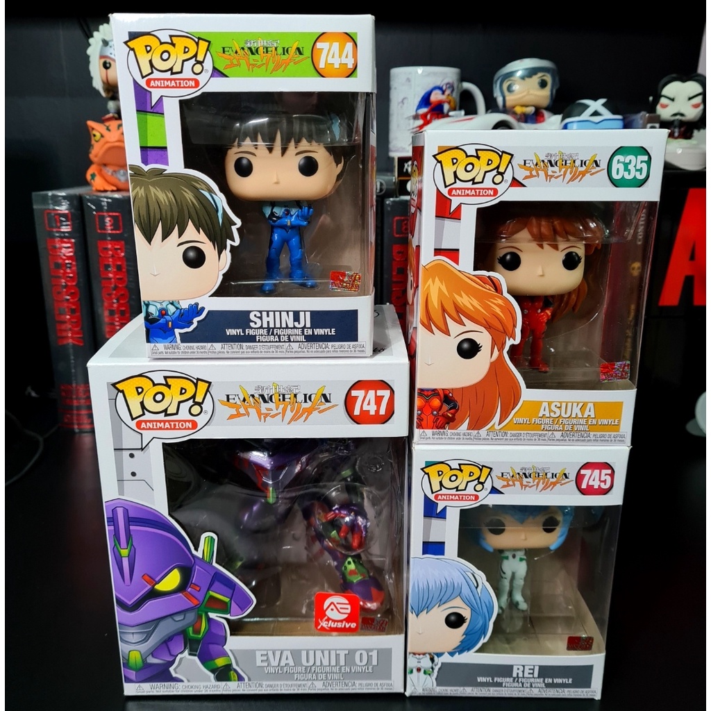 Funko Pop! Neon Genesis Evangelion - Set Vaulted