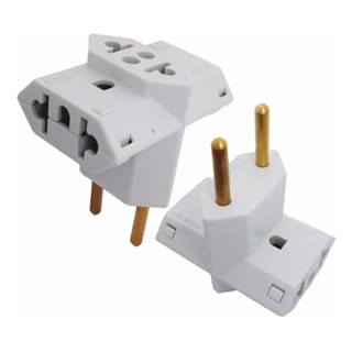 Adaptador Tomada Padrão Novo Antigo Benjamin T 10/20 Amperes Produto a Pronta Entrega em Oferta na Shopee