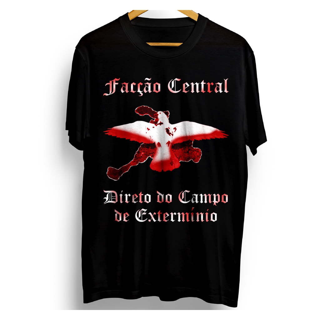 Camiseta Facção Central Direto Do Campo de Extermínio Shopee Brasil