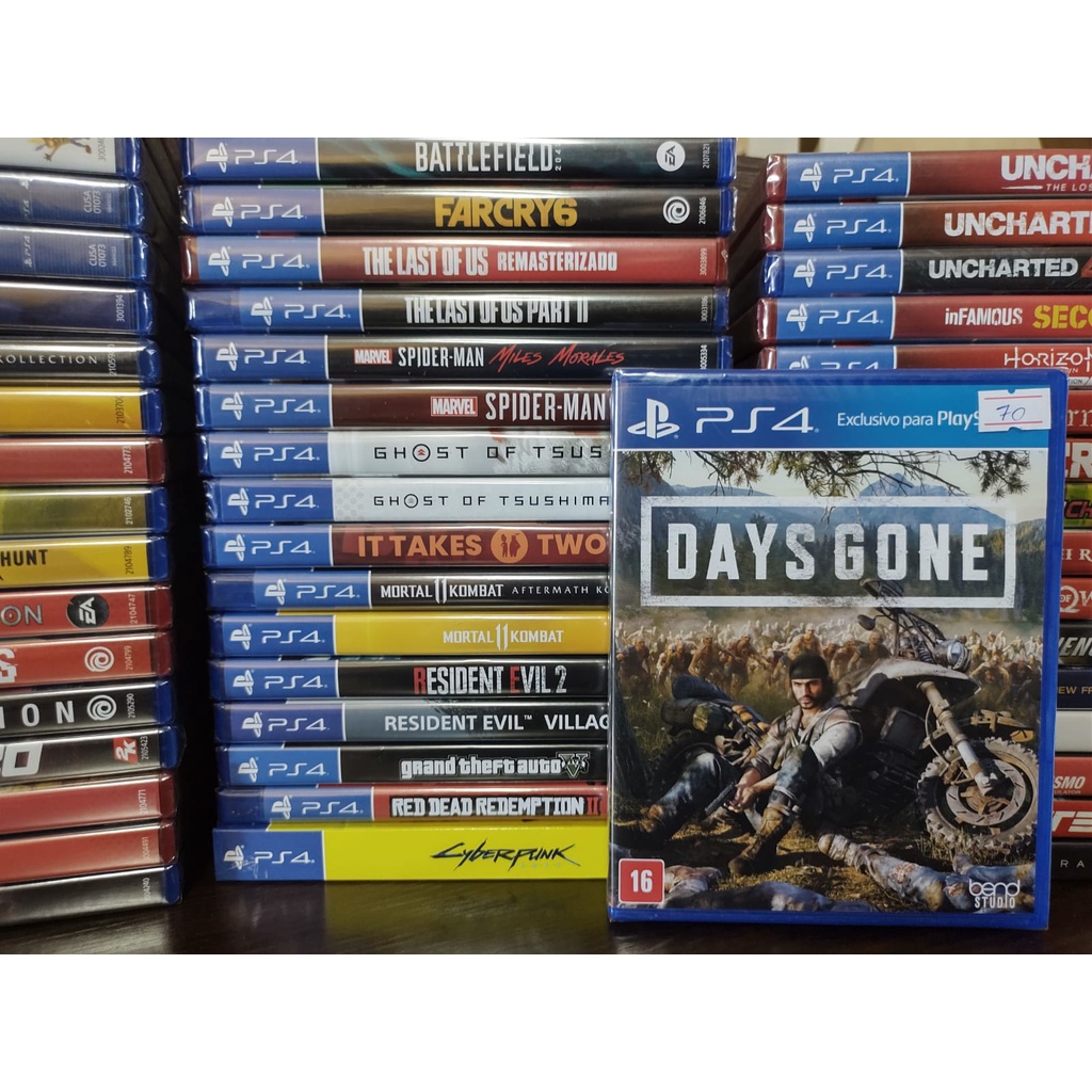 Days Gone - PS4 - Mídia Física Lacrada - Desconto no Preço