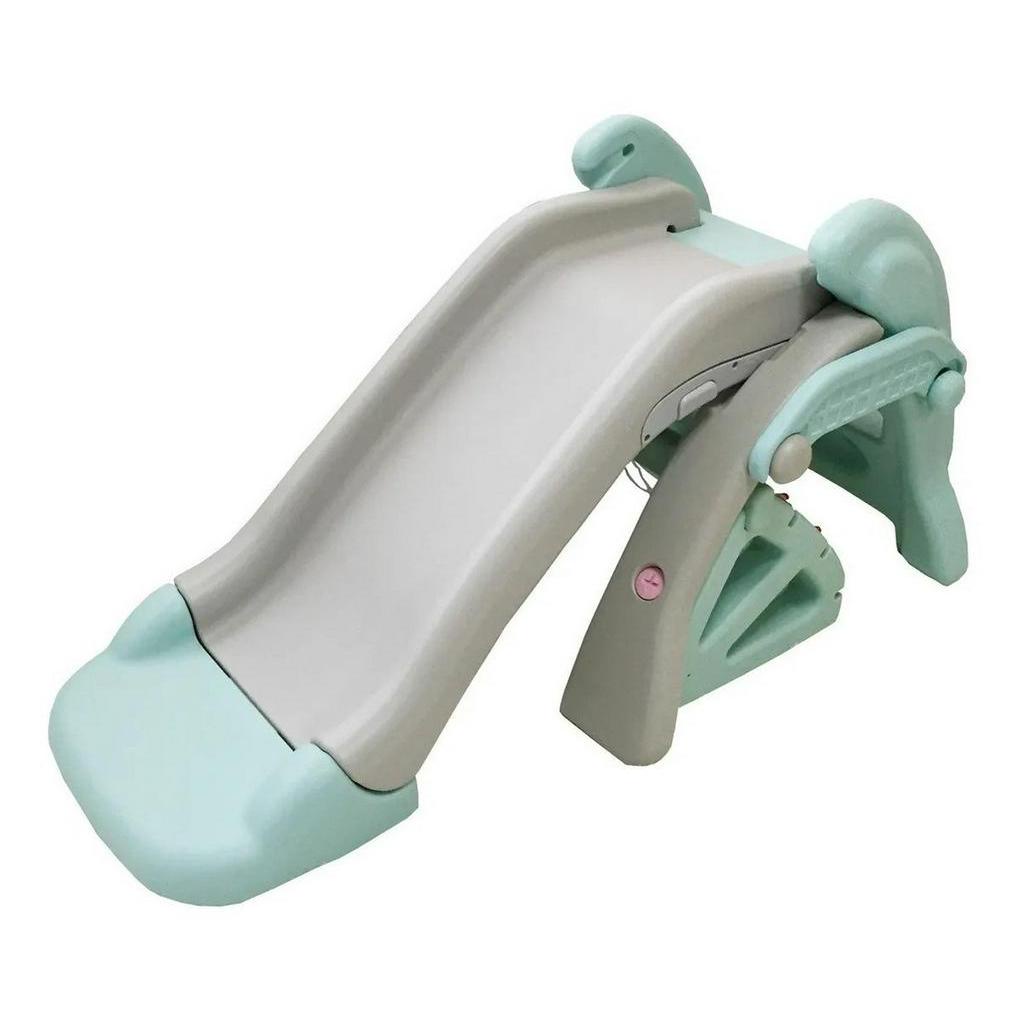 Playground 3x1 Escorregador Cesta Basquete Gol Infantil - Mom & Baby