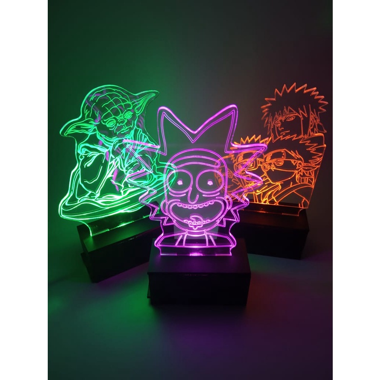 Kit 3 Luminárias Led consulte modelos disponiveis personalizados