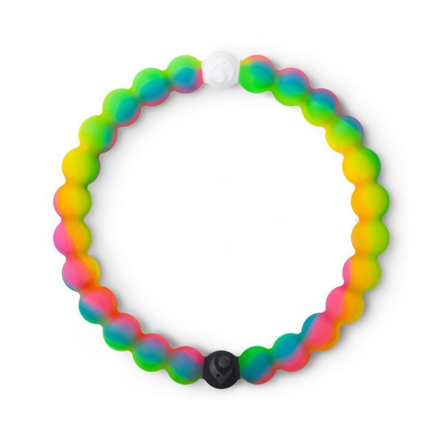 Pulseira Elástica De 1 Peça De Contas silicone Colorida Neon Lokai Em stock LY