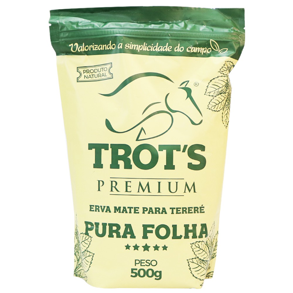 Erva Mate Trot's - Pura Folha 500gr