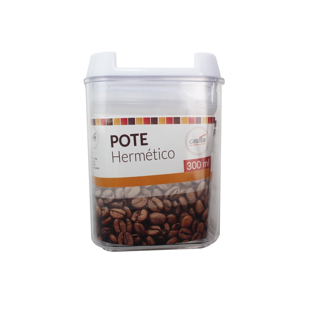 Pote Hermético para Mantimentos 300ml - Casita