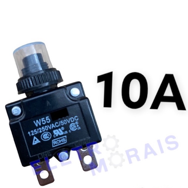 Rele Protetor Térmico 10A Bomba Submersa,  Compressor 125/250vac em Oferta na Shopee
