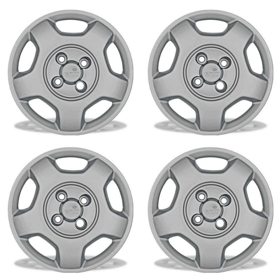 Jogo Calota Grid Corsa 2002 Aro 13 Cubo Baixo Fixação Por Parafuso 113CB-PTA-U