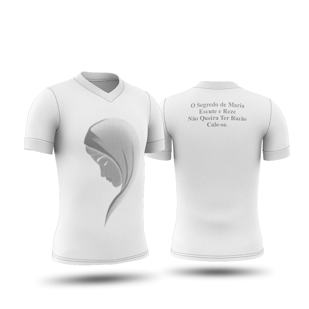 Camiseta Nossa Senhora Do Silêncio Cuca Atlético Mg Galo Branca