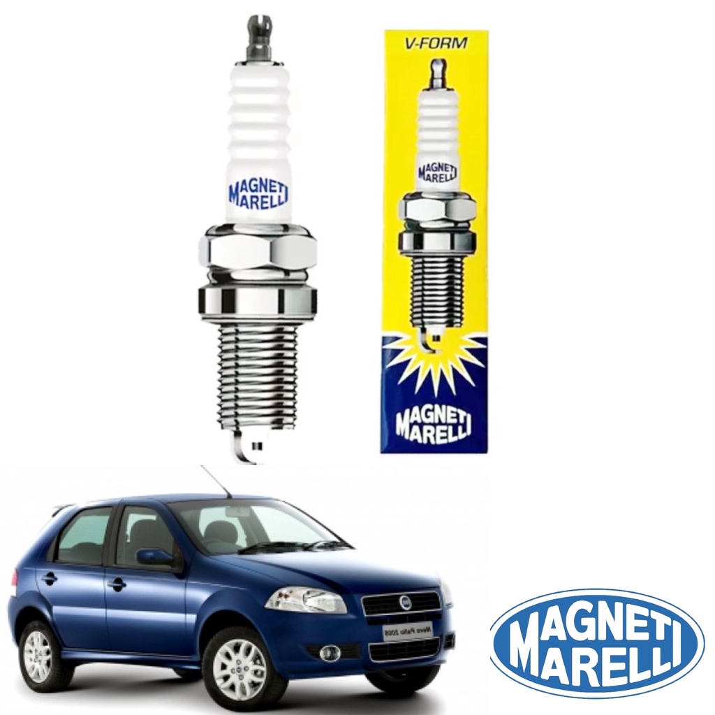 Vela De Ignição Fiat Palio - 1.0 8v Fire Flex - 2009 A 2010 - 1 Vela em Oferta na Shopee