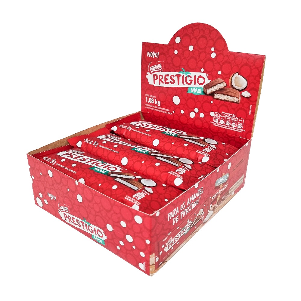 Chocolate Prestígio Maxi 90g c/12 - Nestlé