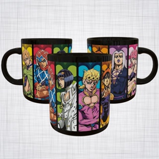caneca porcelana jojos bizarre adventure personagens Golden Wind Giorno Giovanna em Oferta na Shopee