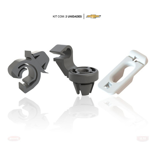 Presilha Grampo Vareta Capô Corsa Classic 90246867 03 Peças