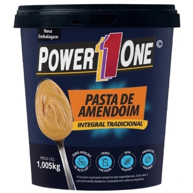 Power One Pasta De Amendoim 1k Tradicional