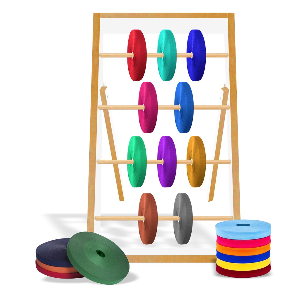 Suporte De Mesa Porta Rolos De Viés Fitas Rendas De Costura