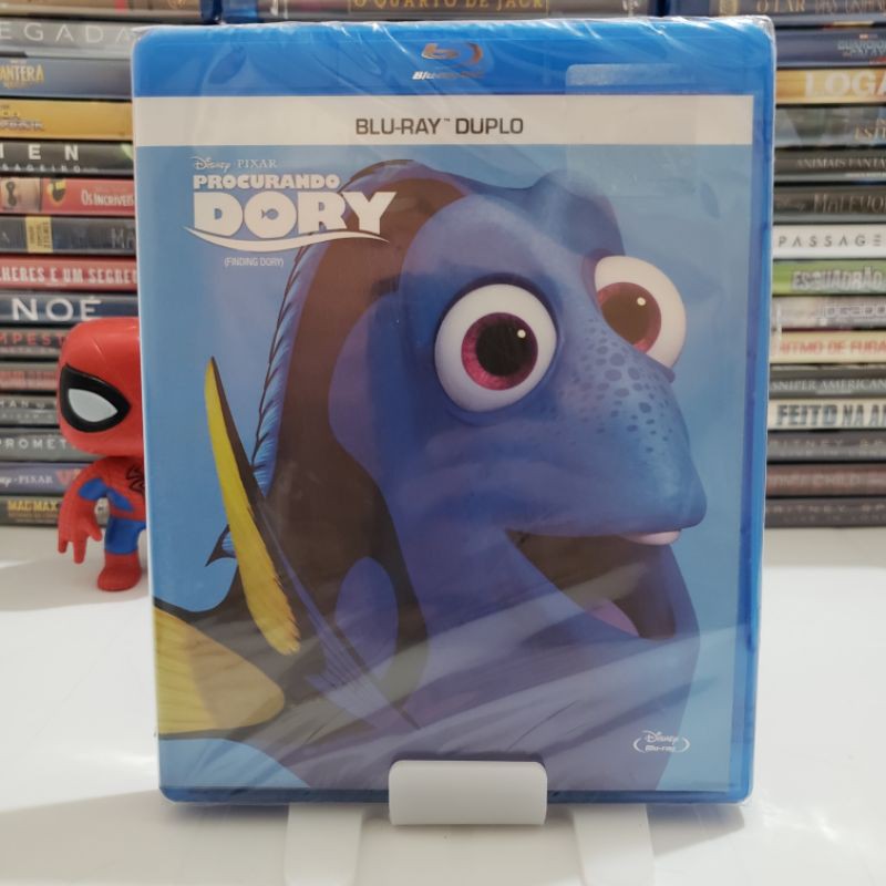 Bluray Filme Procurando Dory - (Duplo) (Lacrado) (LEIA A DESCRIÇÃO)* Disney Pixar Animação, Comédia, Aventura Ade Elenco: Marília Gabriela, Ellen DeGeneres, Albert BrooksTítulo original Finding Dory