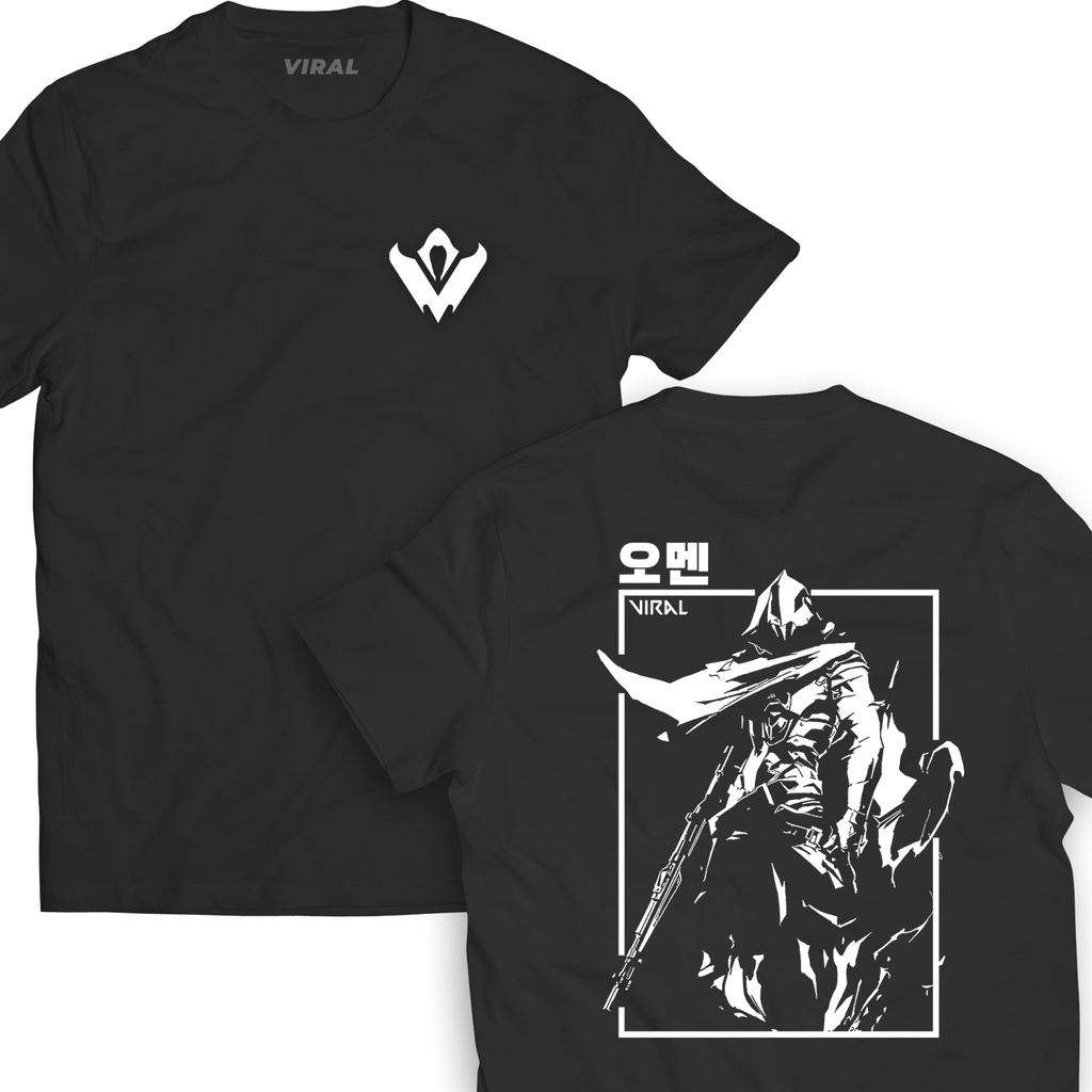 Camiseta Valorant Omen T Shirt Controlador Fps Unissex Alternative