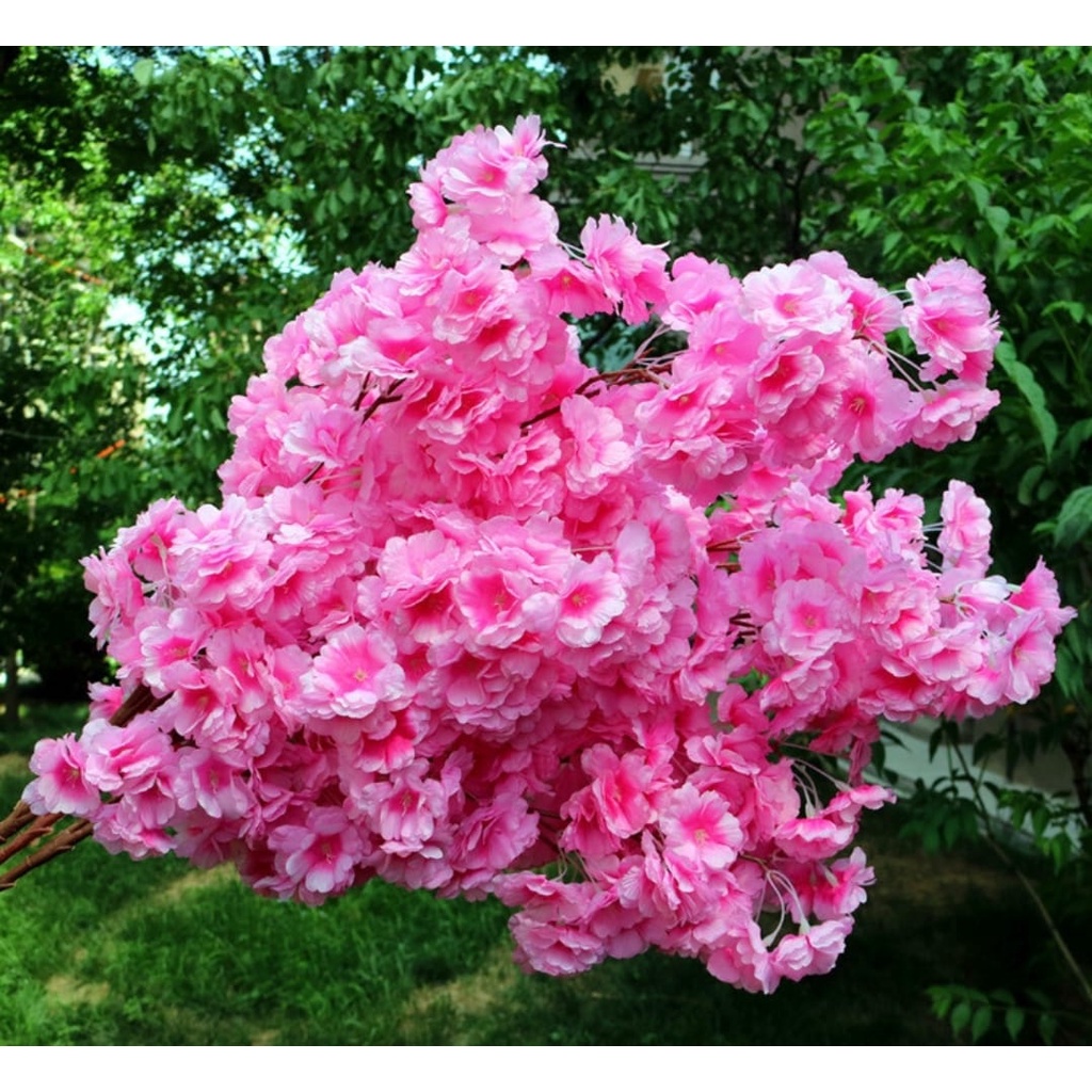 flor de cerejeira artificial enfeite e decoracao | Shopee Brasil
