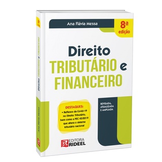 Direito Tributário e Financeiro - 8ª Edição