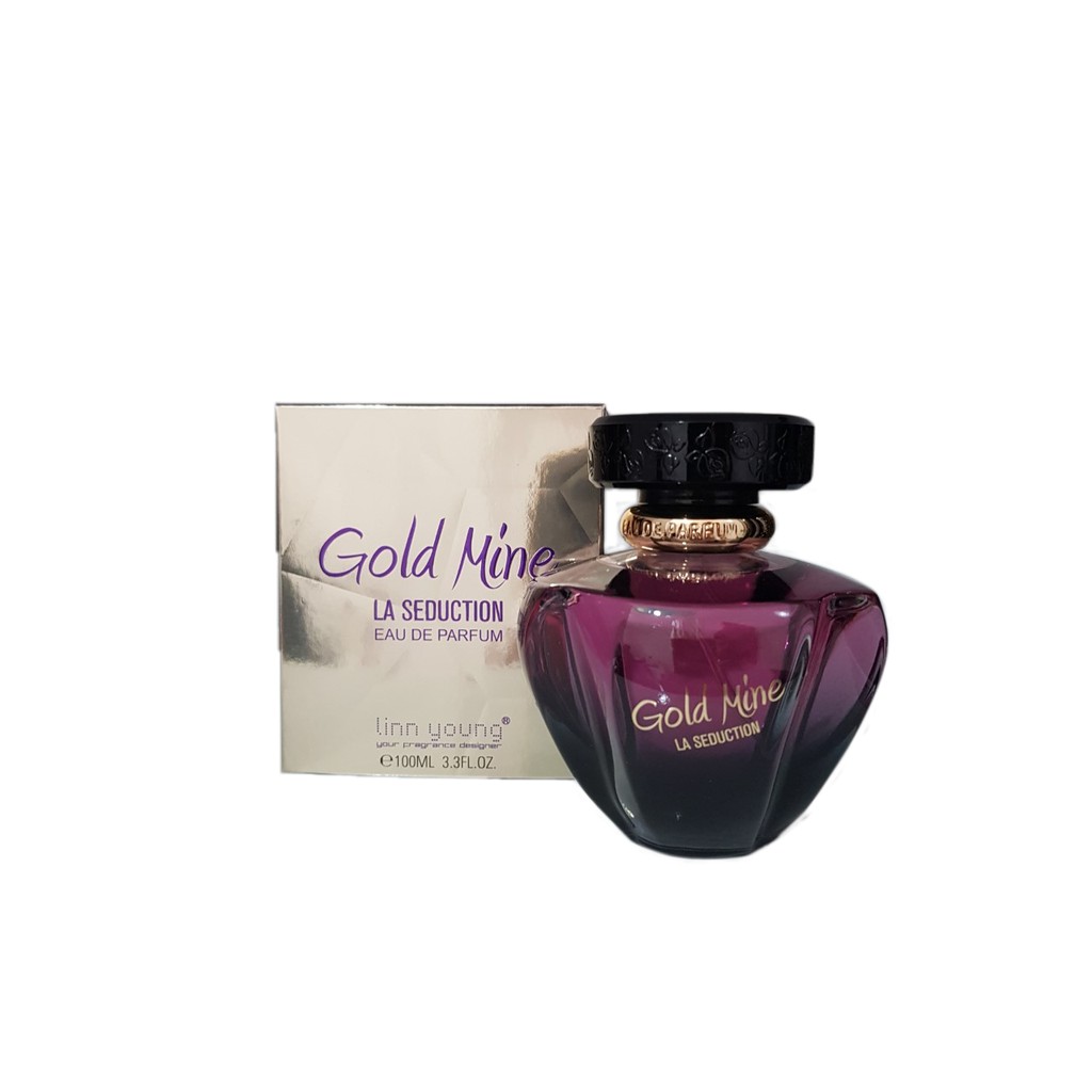Pesimista consenso tristeza Perfume Gold Mine La Seduction 100ml edp- Linn Young | Shopee Brasil