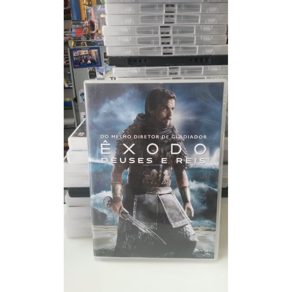 Dvd Original Do Filme Êxodo - Deuses E Reis