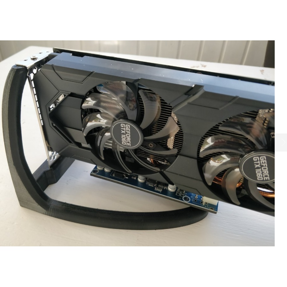 Suporte para Placa de Vídeo de Mineração – Suporte Externo de Mesa para Riser GPU Rig