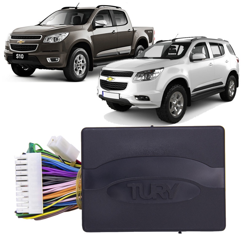Módulo de Subida Vidro Tury PRO 4.22 AS - Chevrolet S10 Trail Blazer em Oferta na Shopee