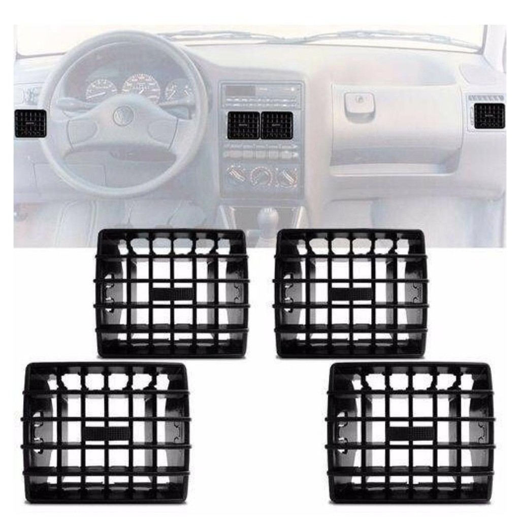 Kit Difusor Saída de Ar Gol Saveiro Parati Bola g2 Special em Oferta na Shopee