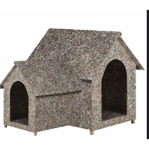 Casa/casinha para cachorro madeira ecológica modelo Desmontável Nº4