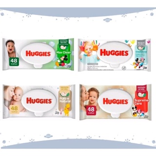 Lenços Umedecidos Huggies 48 toalhas - A Escolher