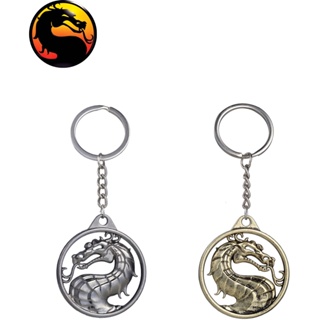Chaveiro Mortal Kombat Dragão em metal em Oferta na Shopee