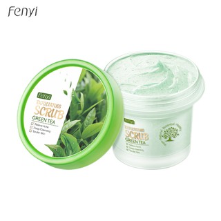 Fenyi Esfoliação De Chá Verde Esfoliação Corporal Remover Cravos Poros 100g