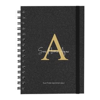 Caderno Personalizado Plus Areia Sand Cores 100 Fls 14x20 cm