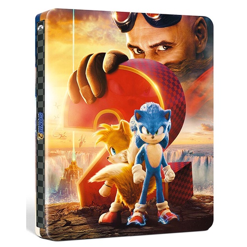 Blu-Ray - Sonic 2: O Filme (Com Luva)