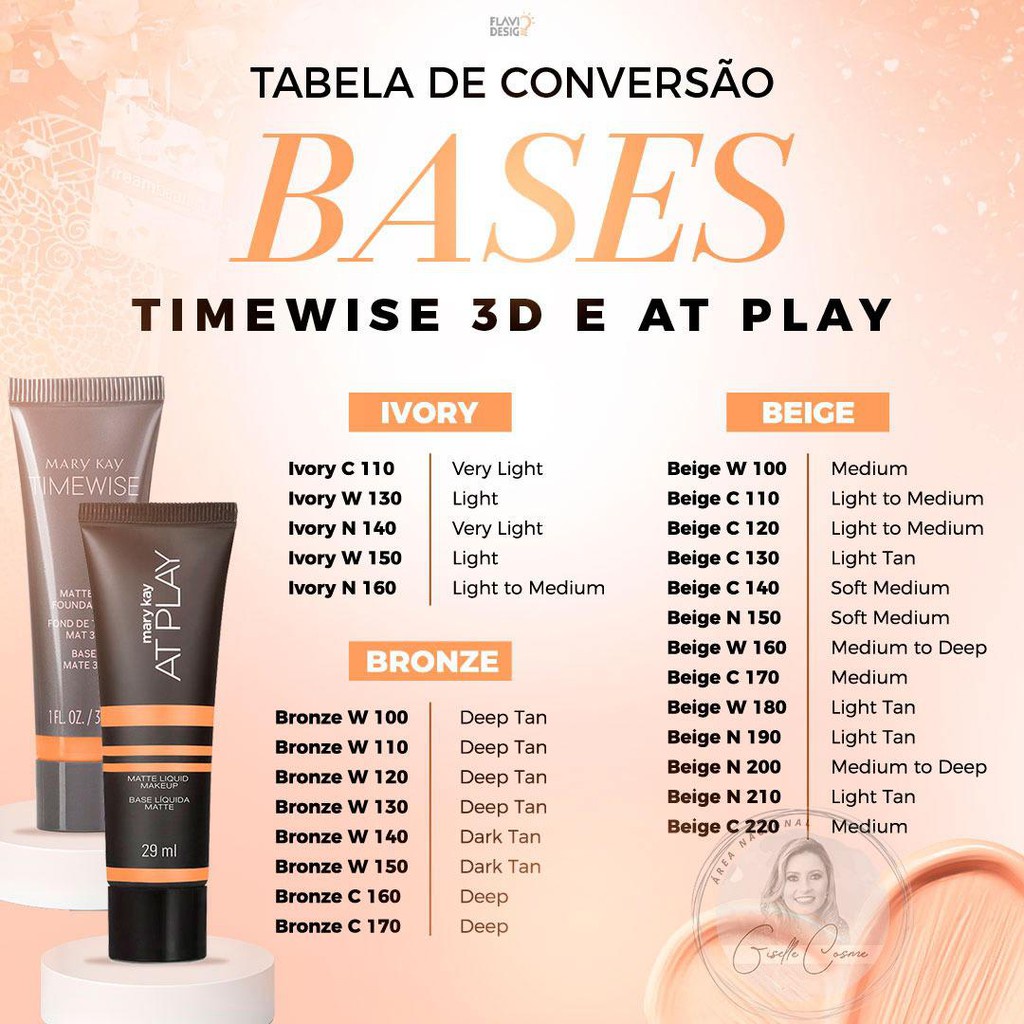 Base TimewiseBeige W160 / Beige C170 / Bronze w100 / Bronze c120 - Promoção  | Shopee Brasil