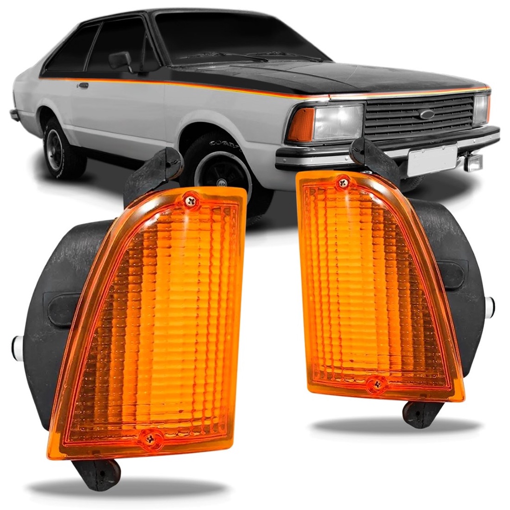 Pisca Seta Corcel II 1978 1979 1980 1981 1982 1983 1984 Âmbar em Oferta na Shopee