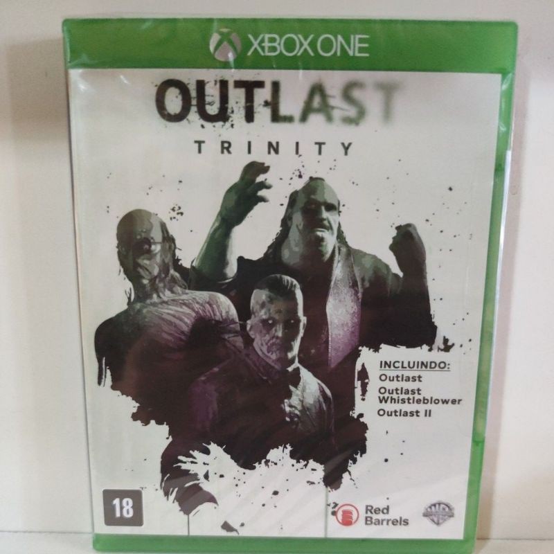 Outlast Trinity Xbox One lacrado fisico Shopee Brasil