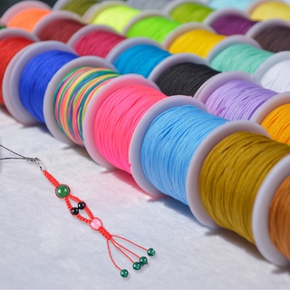 0.8mm Thick 72# Jade Thread Handmade DIY Jewelry Accessories Chinese Knot Braided String