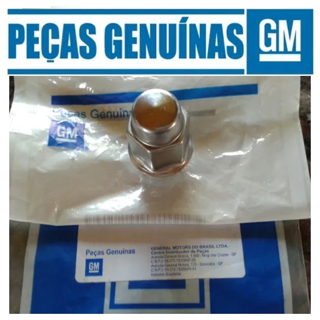 Porca Roda Cobalt Cruze Malibu Onix Prisma S10 Spin 09598708  GM