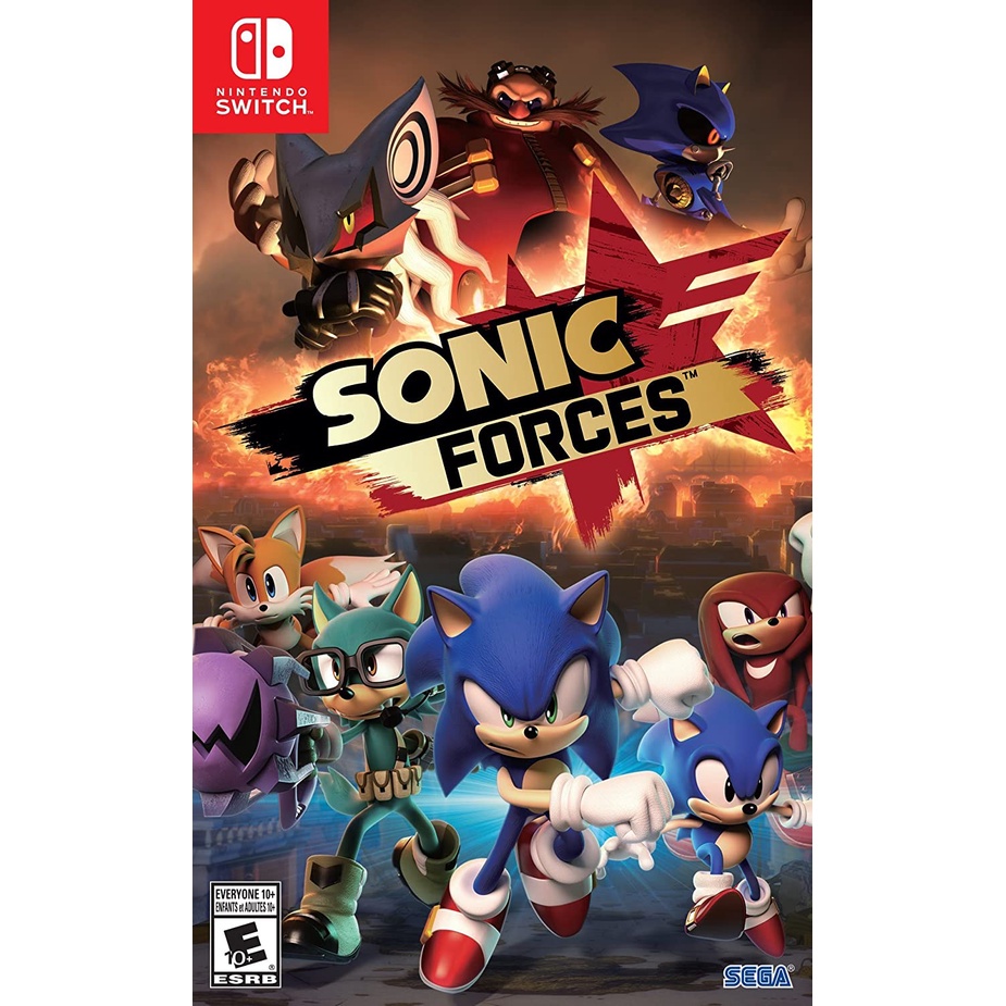 Sonic Forces Switch Mídia Física