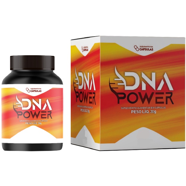 Kit 2 Unidades DNA Power 120 Capsulas Vitamina Fortalece Imunidade ...