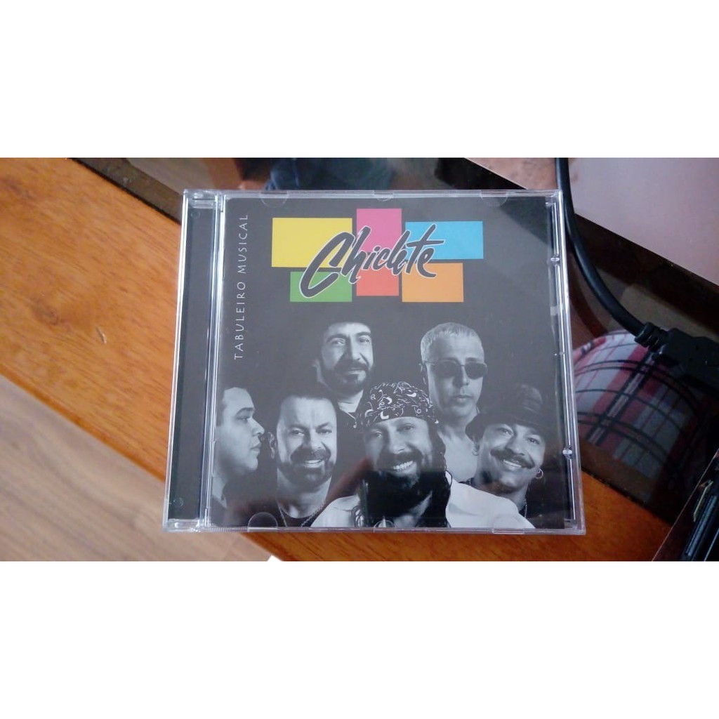 cd chiclete com banana tabuleiro musical