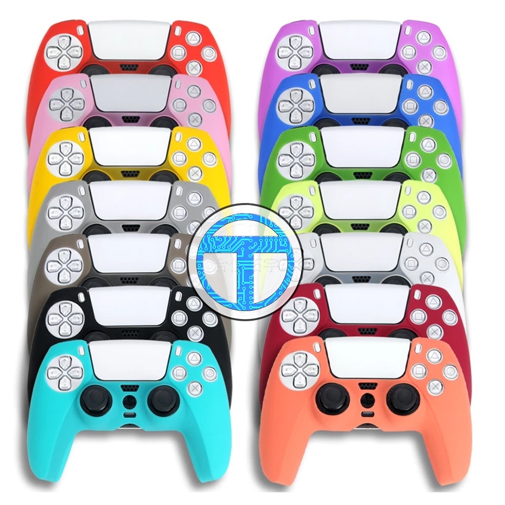 Capinha capa silicone borracha controle ps5 proteção pelicula Playstation 5 case