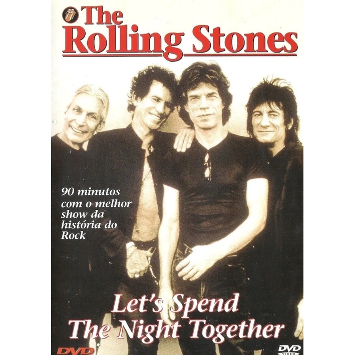 Dvd Original: The Rolling Stones - Let's Spend The Night Together (Mick Jagger, Keith Richards, Ronnie Wood, Charlie Watts, Bill Wyman, Bobby Keys, Ian McLagan, Ian Stewart, Ernie Watts, Jerry Hall, Hal Ashby, Rock)