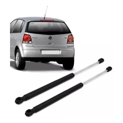 Par Amortecedor Tampa Traseira Porta Malas Polo Hatch 2003 até 2015