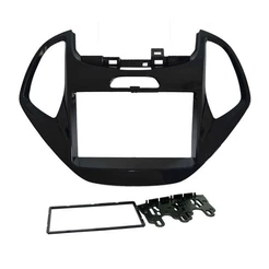Moldura 2 Din Ford Ka / Ka+ 2014, 2015, 2016, 2017 - Black Piano
