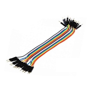 Cabo Jumper 20Cm Macho X  Macho 20 Unidades Para Arduíno em Oferta na Shopee