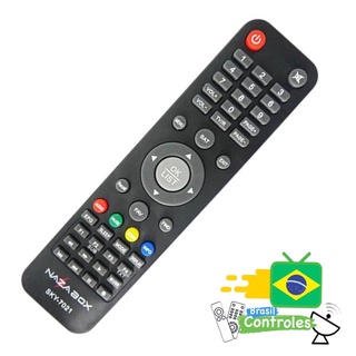 Controle Remoto para Receptor Nazabox NZ-S1010 - 7021