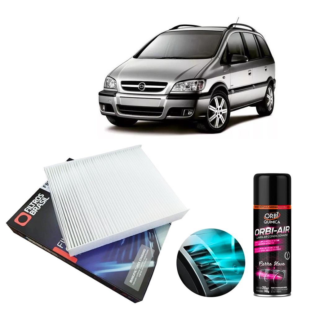 Filtro Cabine Ar Condicionado + Higienizador Zafira 2001/
