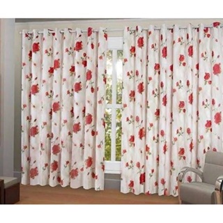cortina janela em Oxford 3.00x1.80 floral em Oferta na Shopee