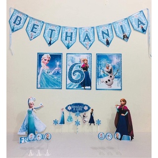 Kit festa em casa, kit só um bolinho, decoração festa infantil Frozen